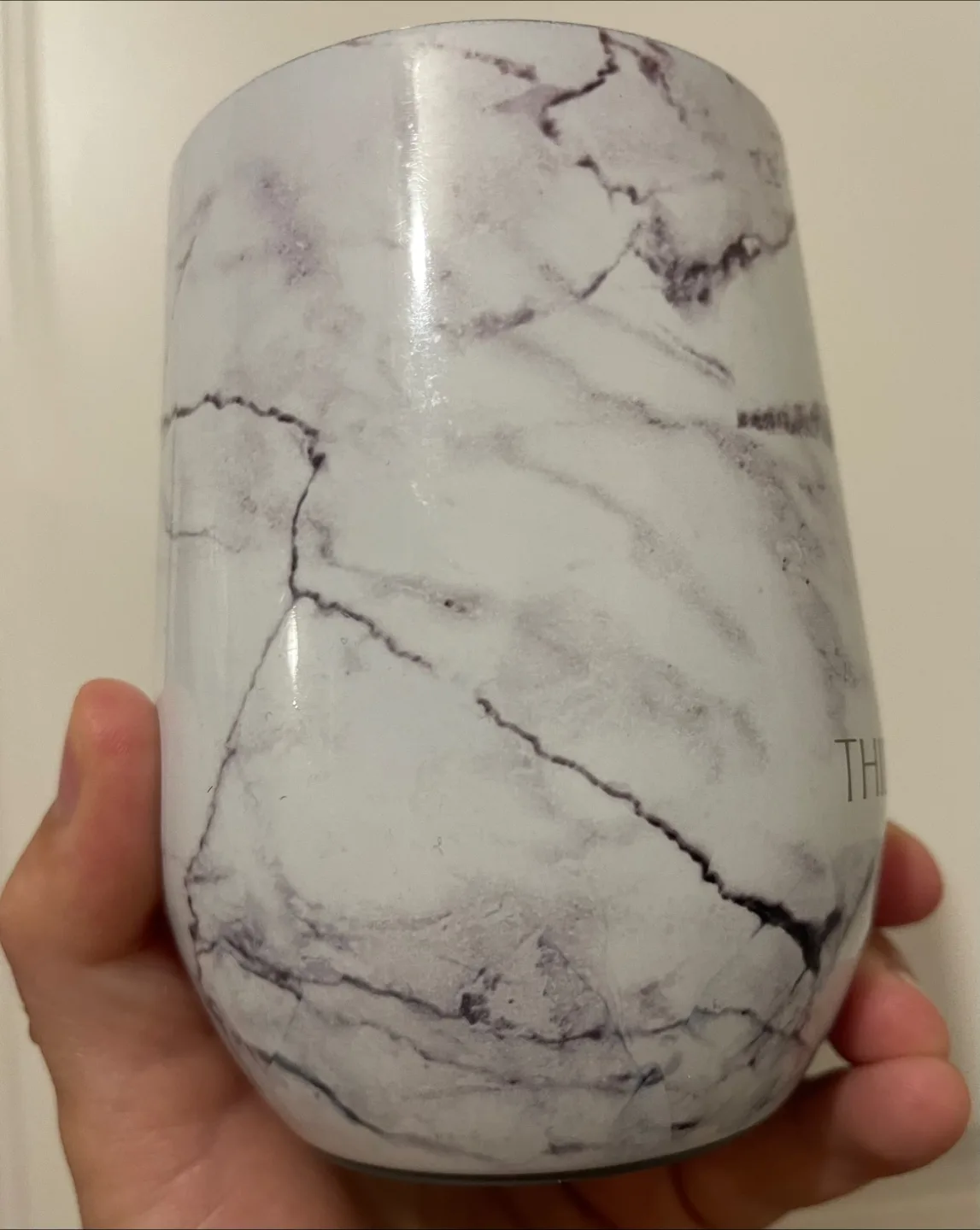🇨🇦 🍁 THILY Marble Wine Tumbler thumbnail
