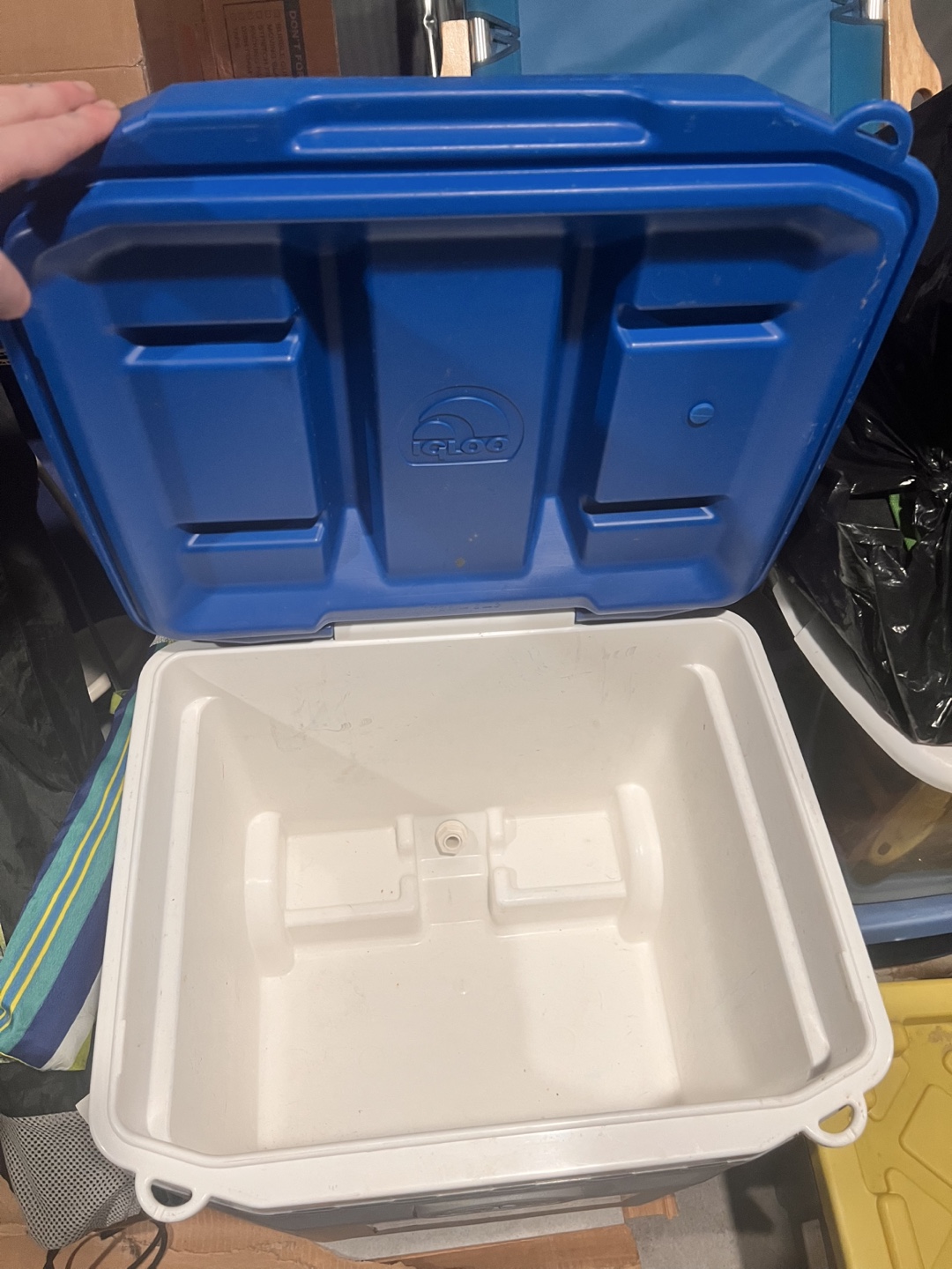Igloo 52-Quart Roller Cooler - Blue/Gray - photo 2