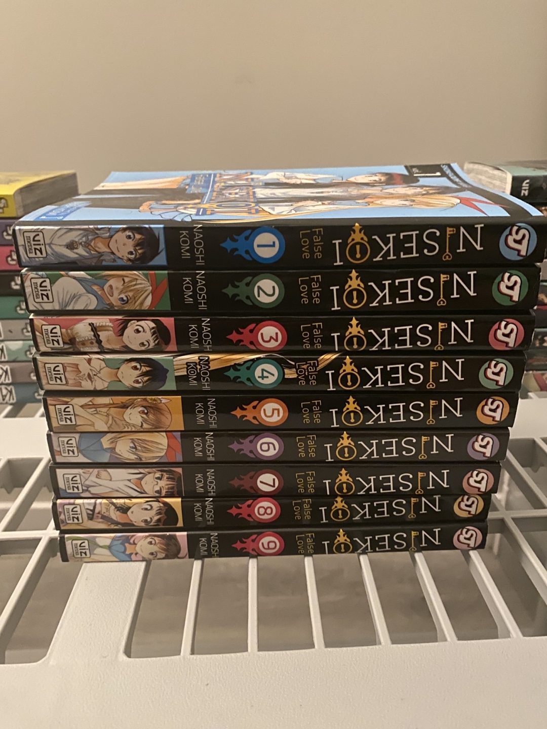 Nisekoi: False Love Manga Volumes 1-9