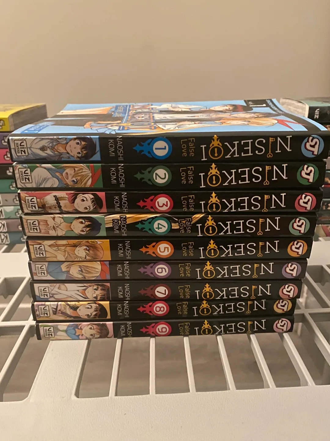 Nisekoi: False Love Manga Volumes 1-9 thumbnail