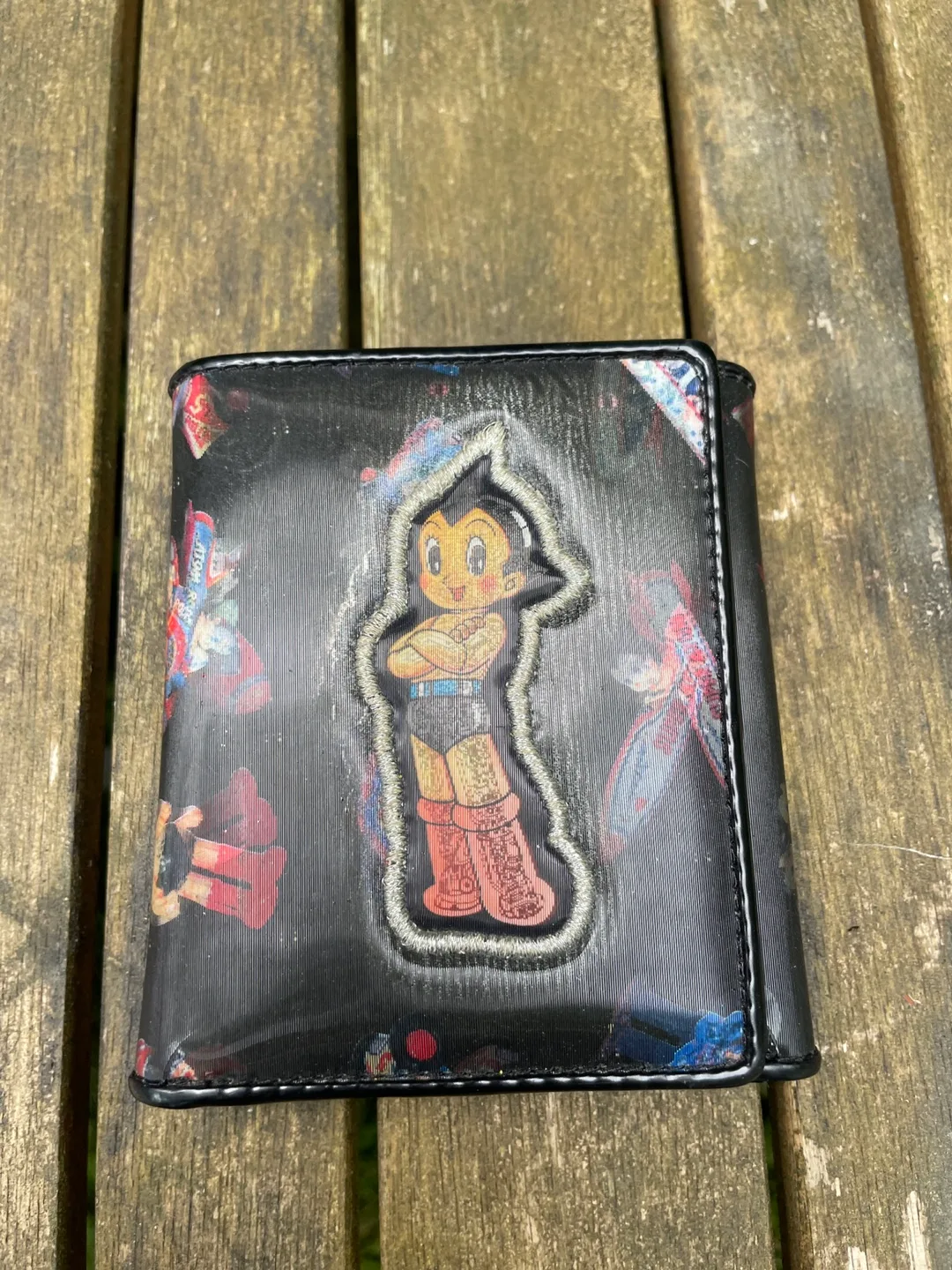 Astro Boy Black Wallet hologram thumbnail