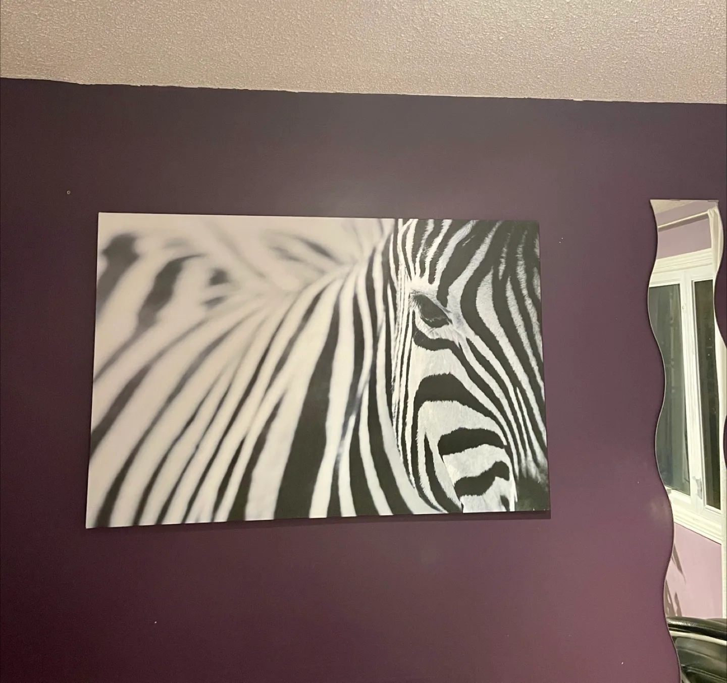 Zebra wall art image indicator(2)
