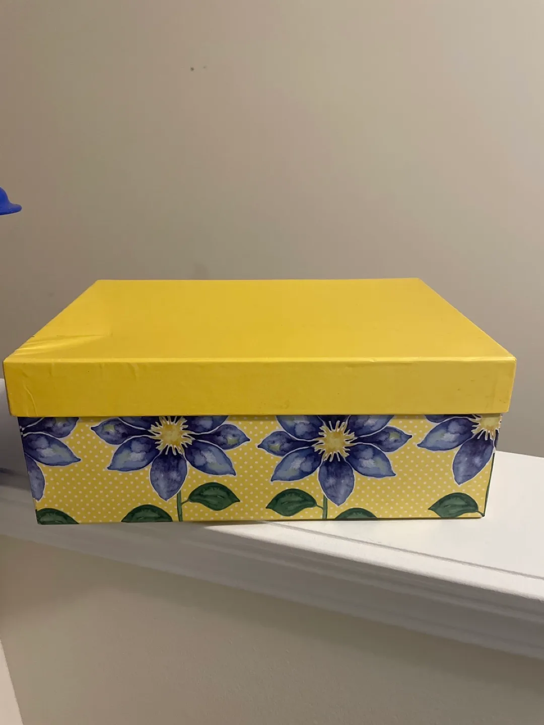 Wasteco Blue Recycle Bin and storage box like new image indicator(2)