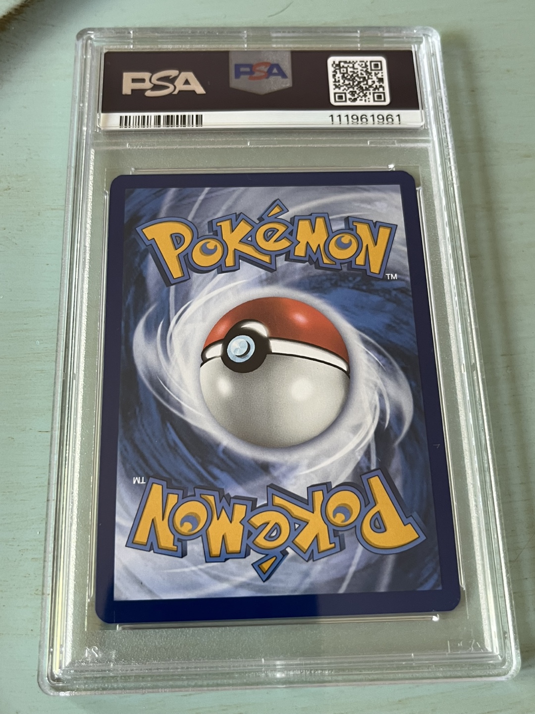 Slowpoke Illustration Rare Pokemon Card - PSA 9 Mint - photo 3