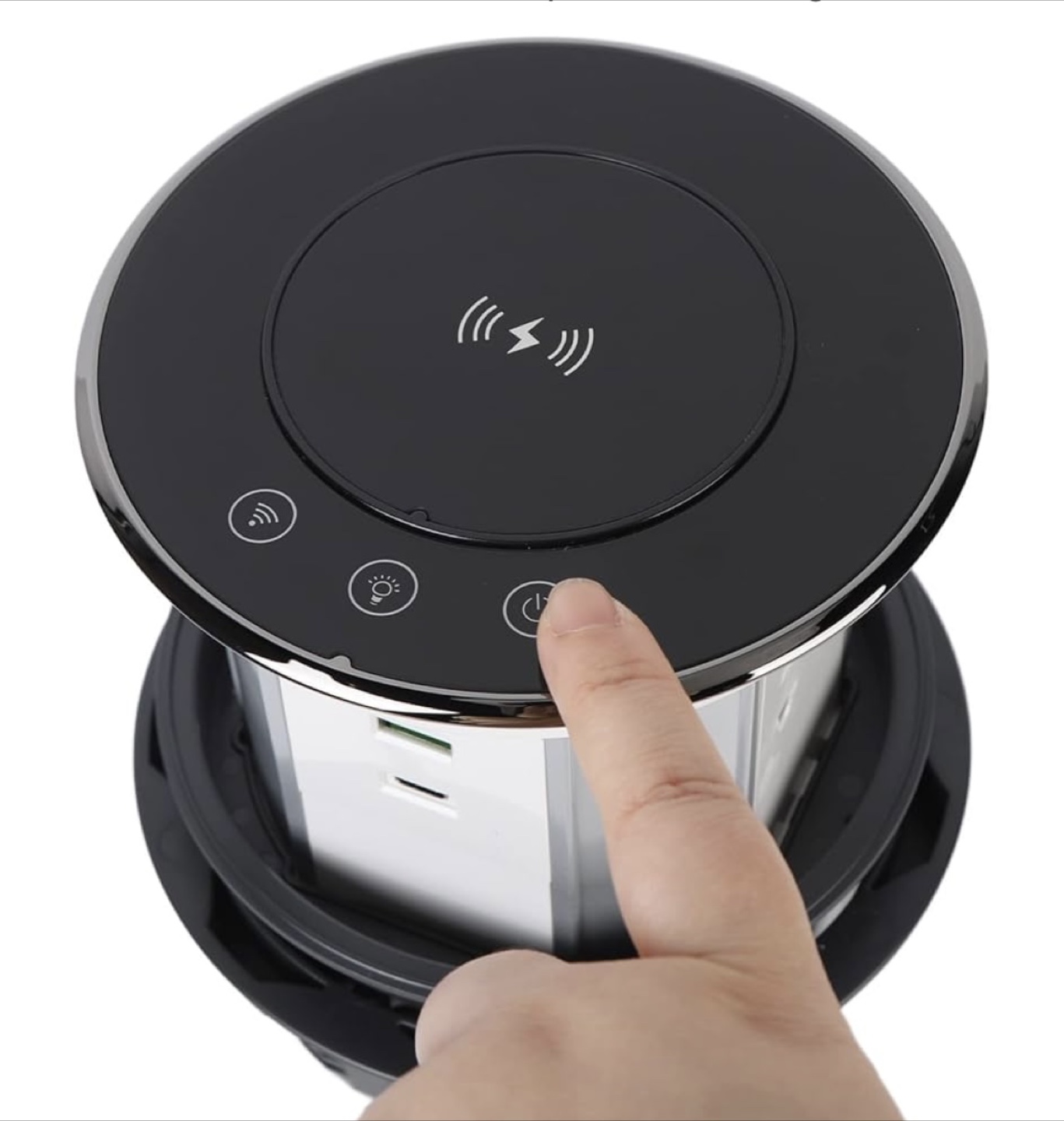 Pop Up Socket with Wireless Charger - photo 2