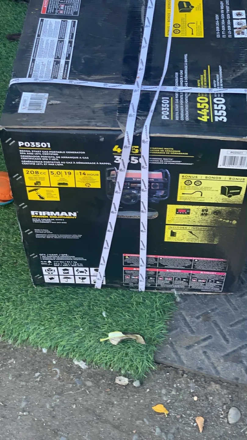 Firman P03501 Recoil Start Portable Generator - New thumbnail
