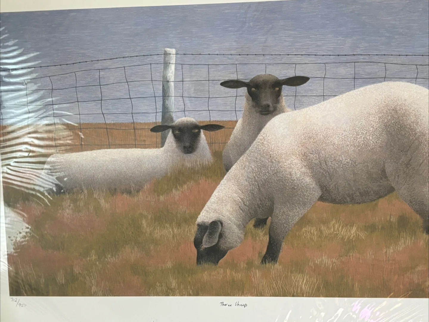 Alex Colville "Three Sheep" Limited Edition Print thumbnail