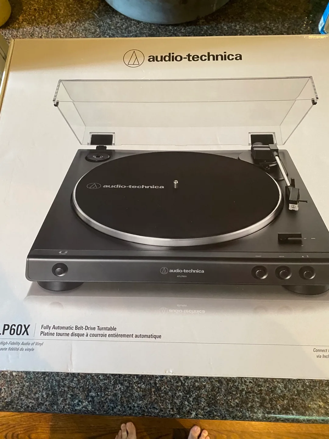 Audio-Technica AT-LP60X Fully Automatic Belt-Drive Turntable