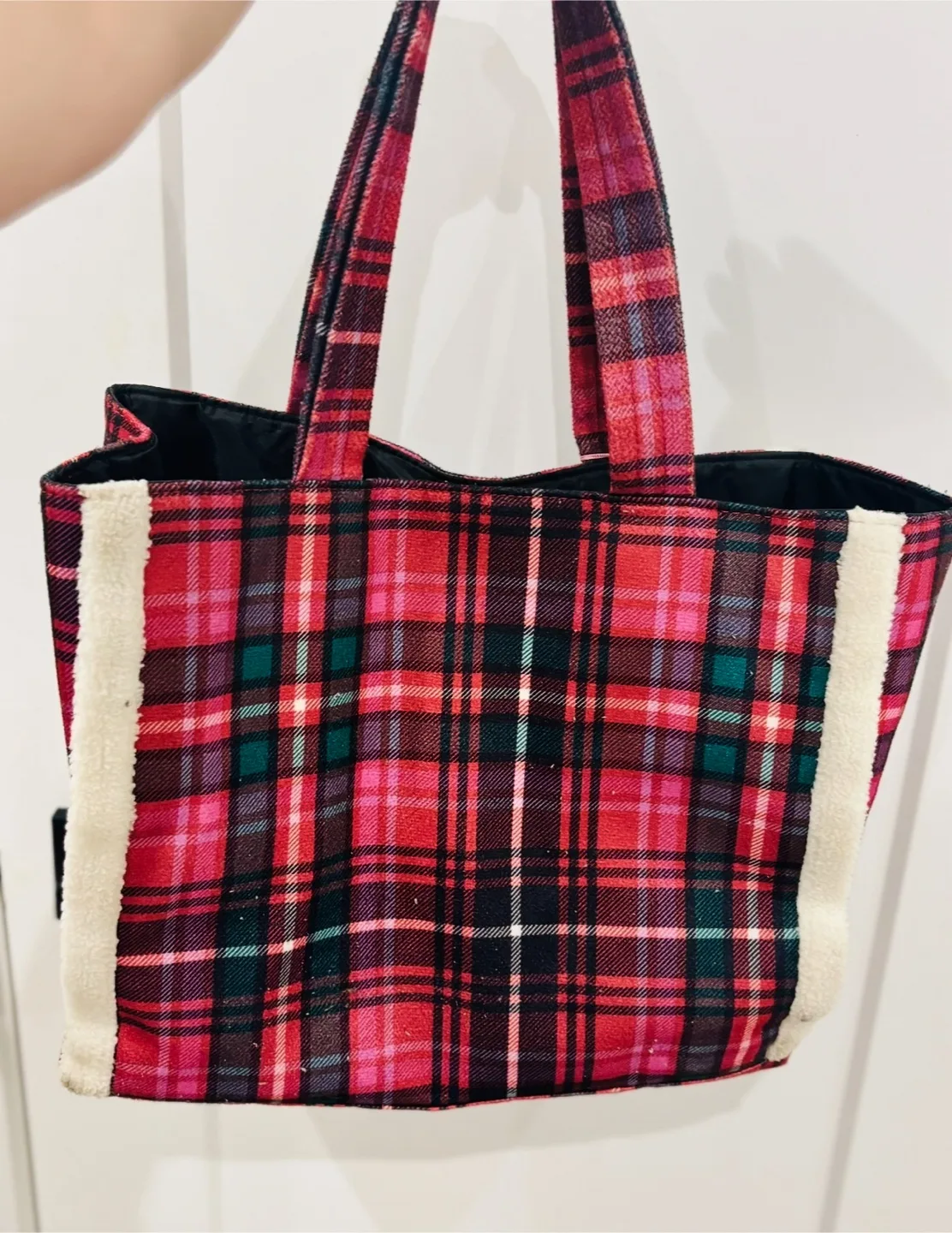 Victoria's Secret Plaid Tote Bag image indicator(2)