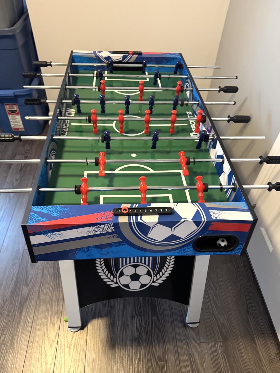 MD Sports Foosball Table 46” x 24” (42”) - Great Condition! - photo 3