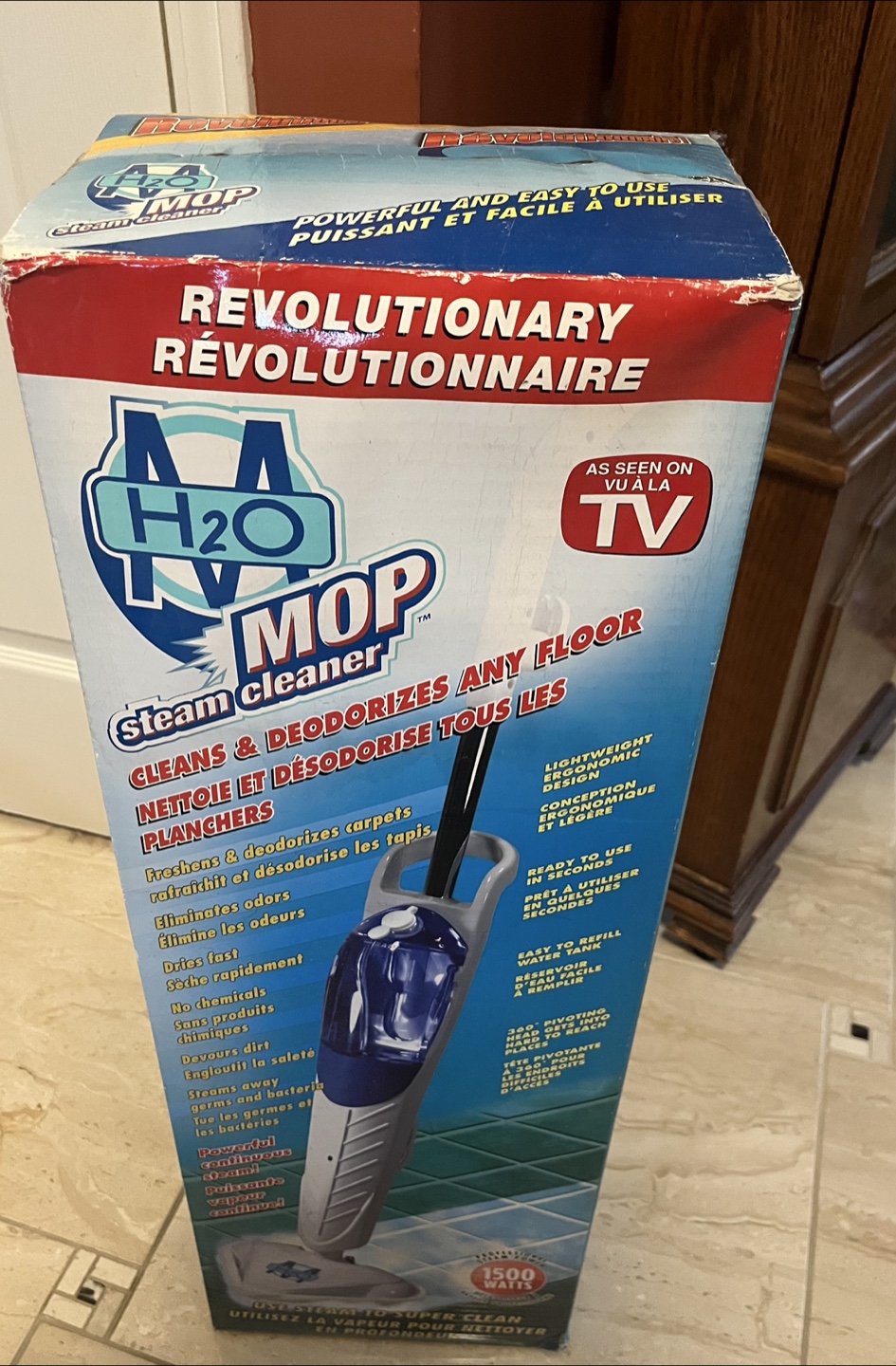 H2O Mop Steam Cleaner
