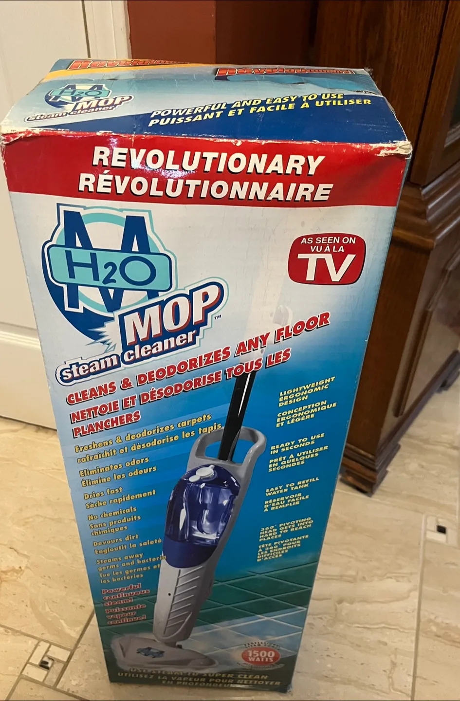 H2O Mop Steam Cleaner