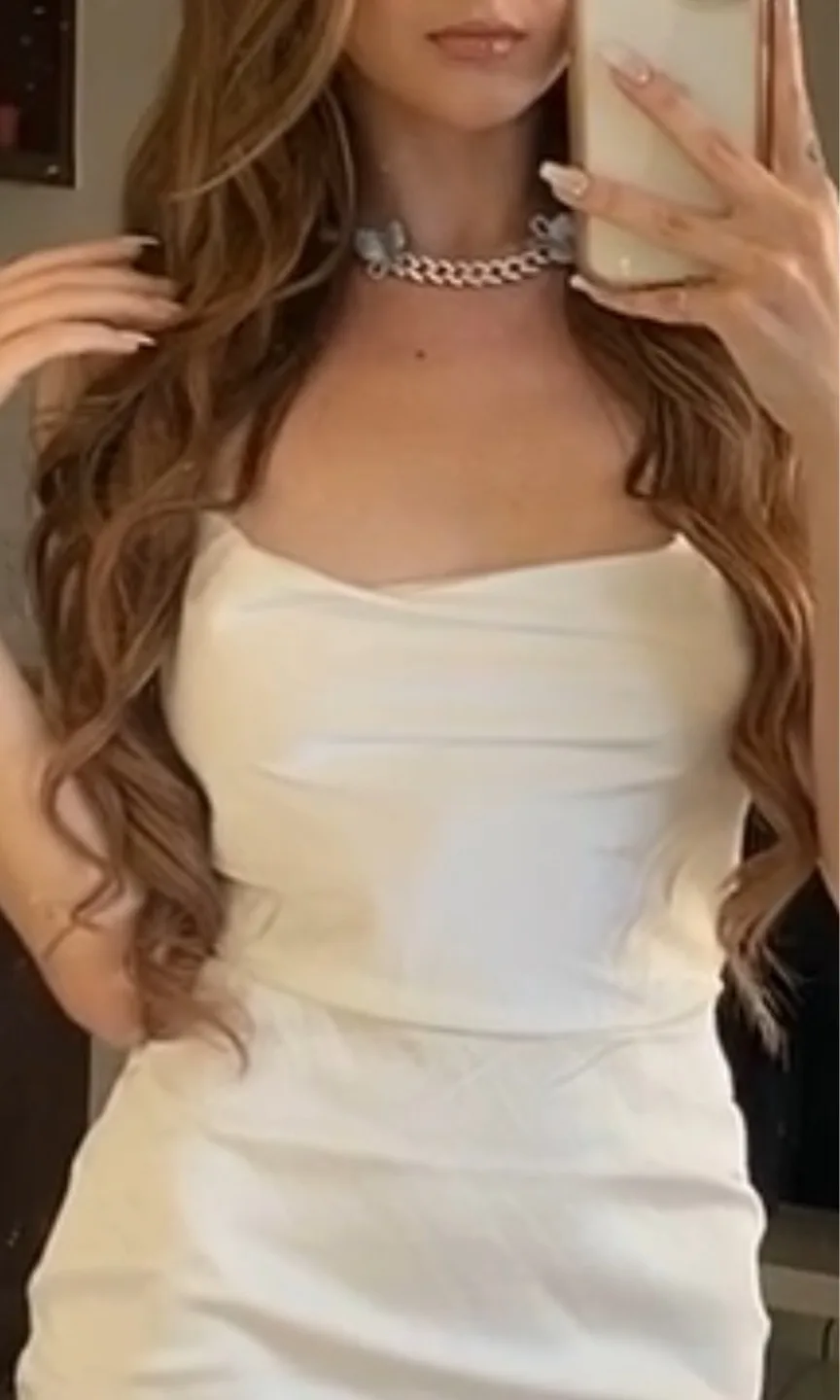 Butterfly Cuban Chain Necklace - Silver/Blue image indicator(4)