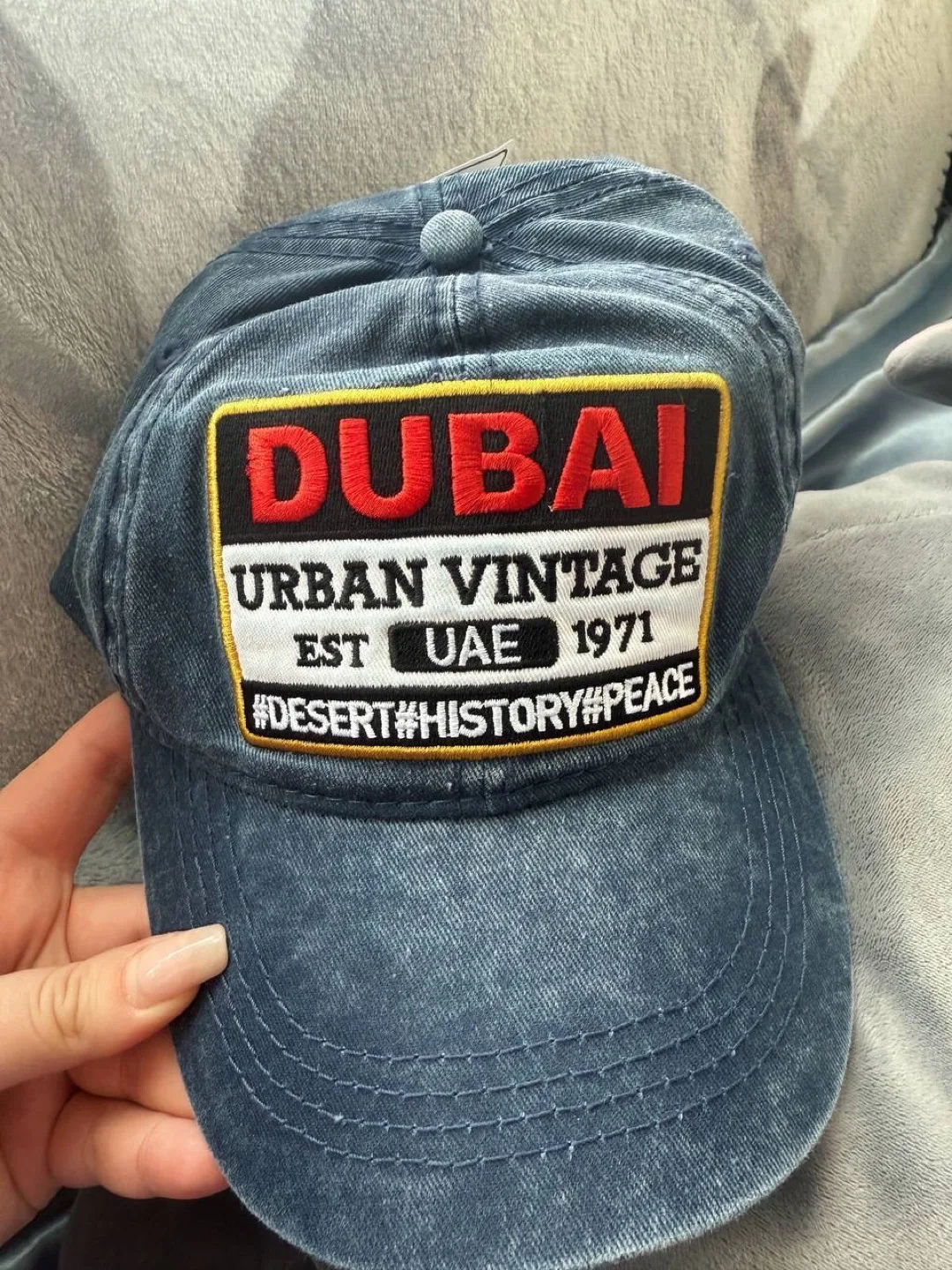 Dubai Urban Vintage Baseball Cap unisex thumbnail