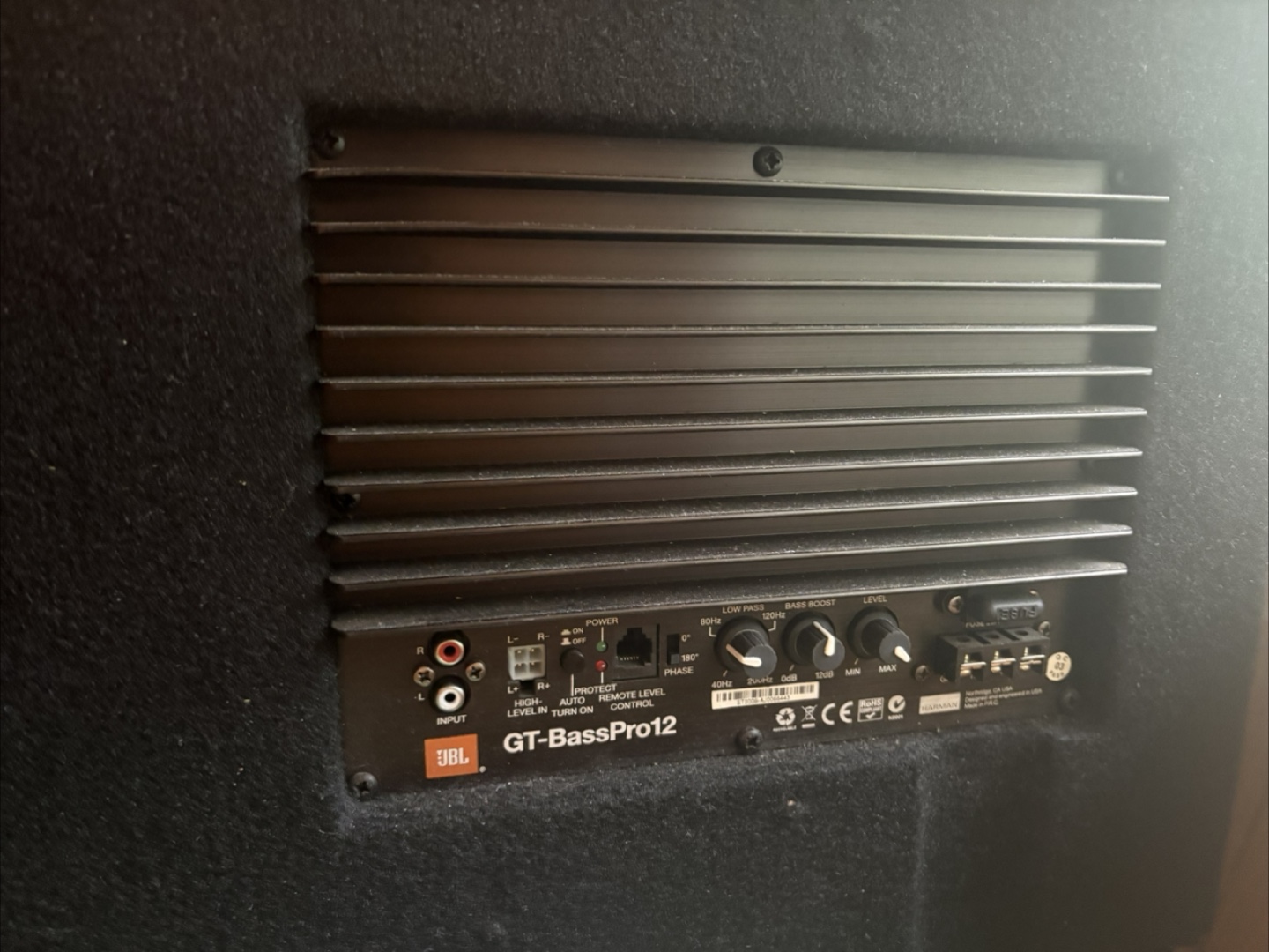 JBL GT-BassPro12 Car Subwoofer