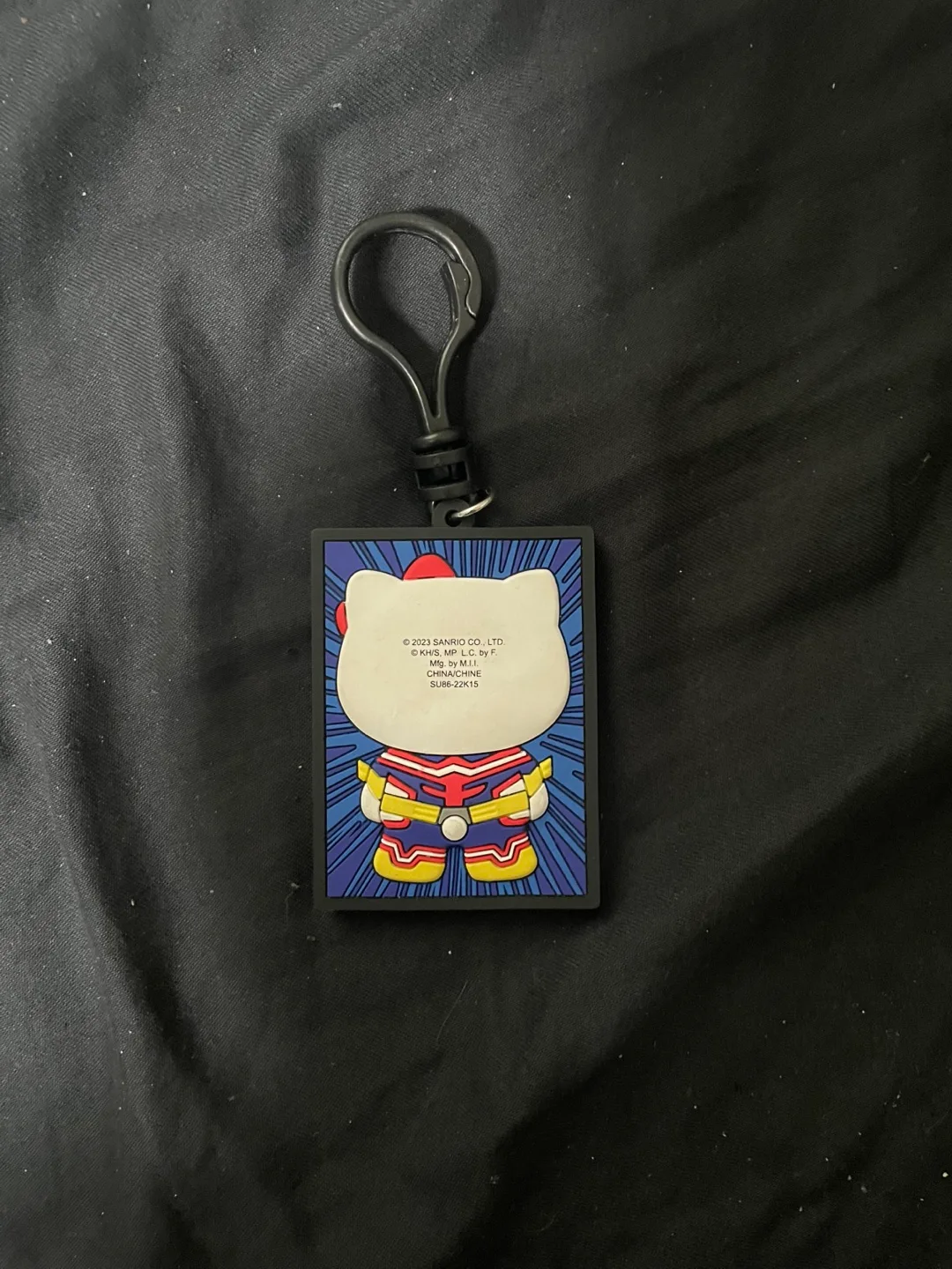 Hello Kitty All Might My Hero Academia keychain image indicator(2)