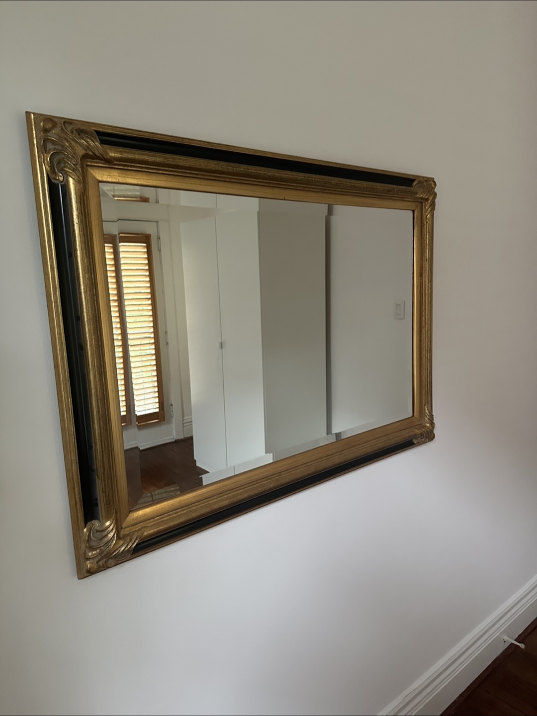 Gold Framed Wall Mirror
