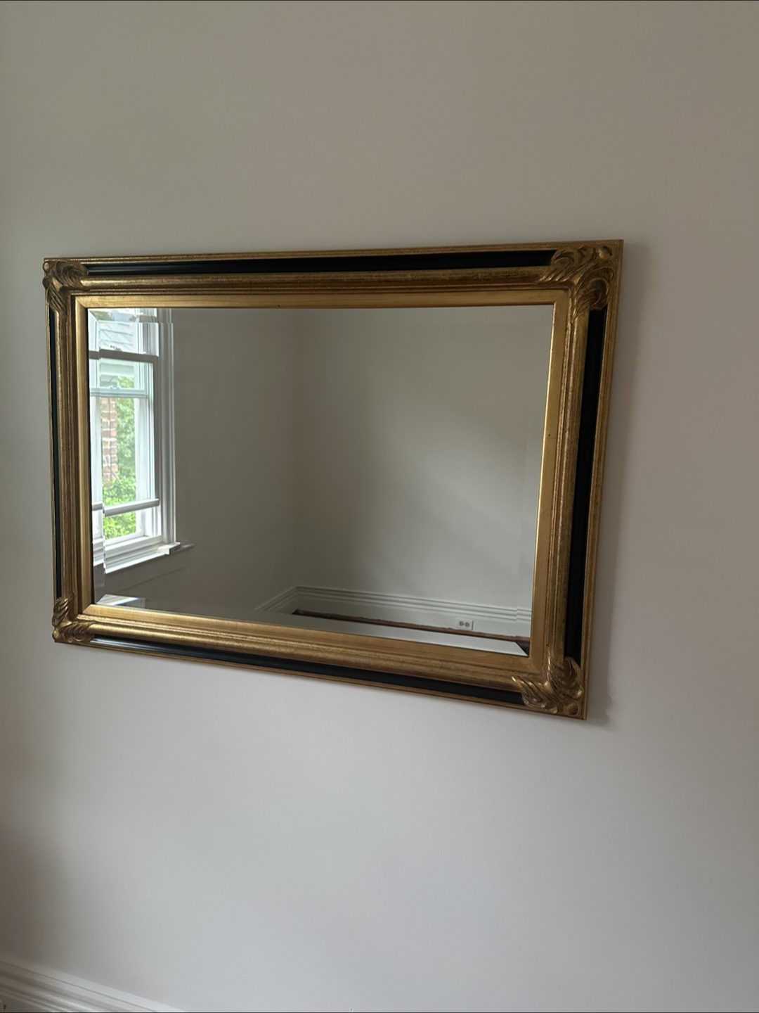 Gold Framed Wall Mirror - photo 2