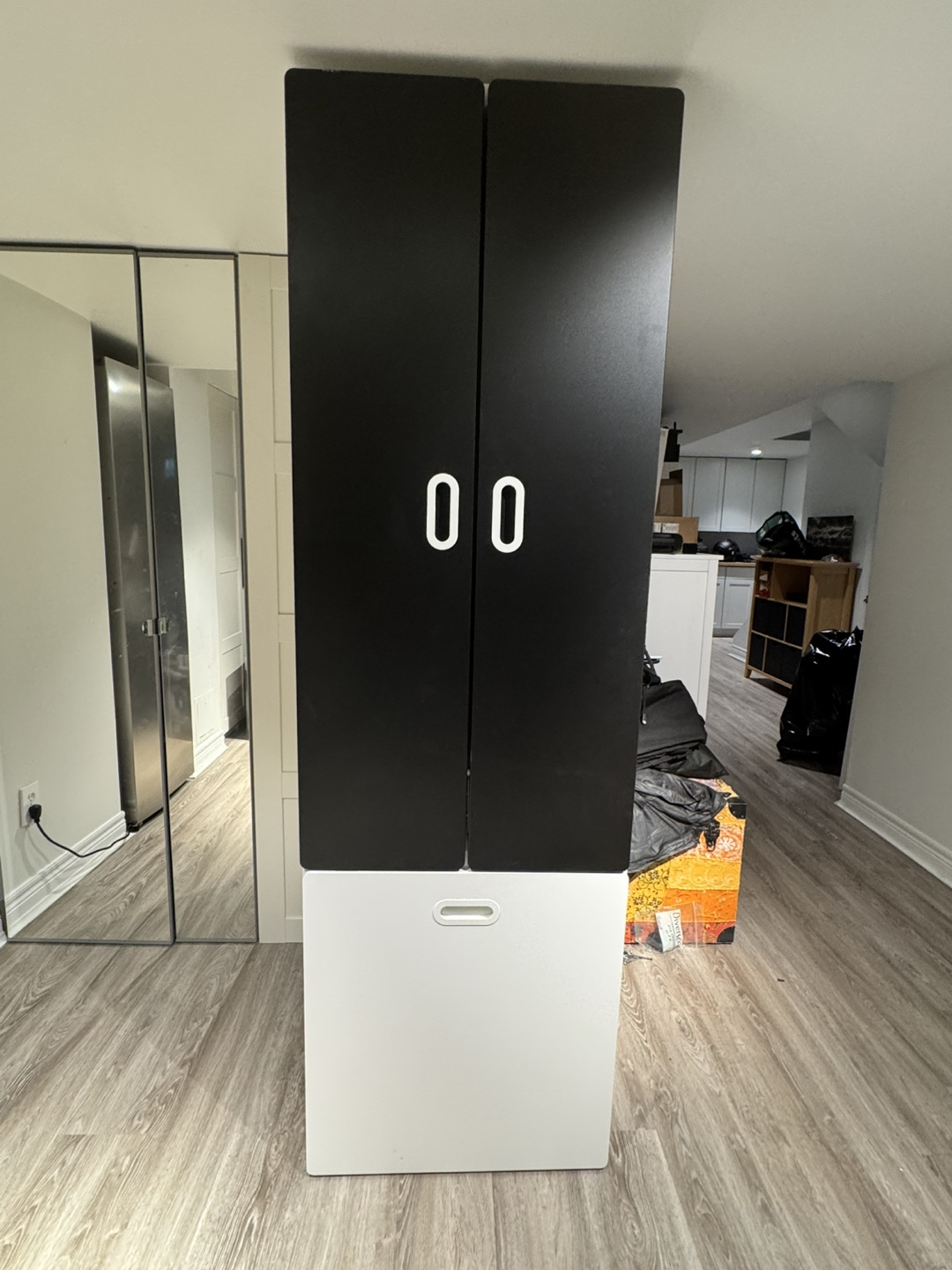IKEA STUVA Wardrobe Combination - Black/White