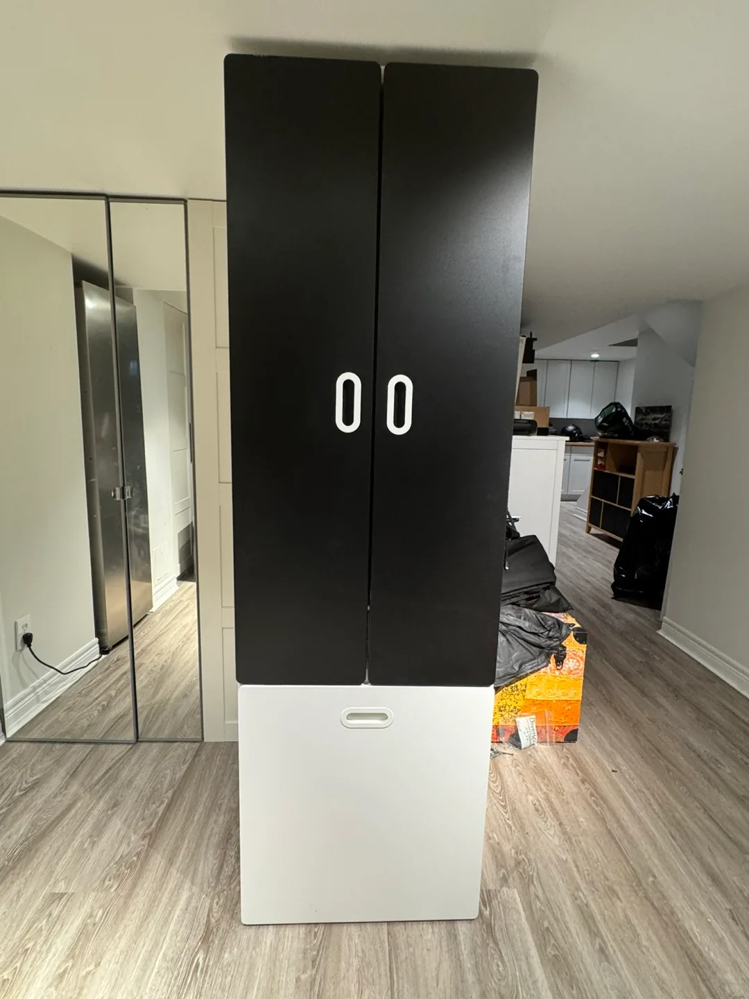 IKEA STUVA Wardrobe Combination - Black/White thumbnail