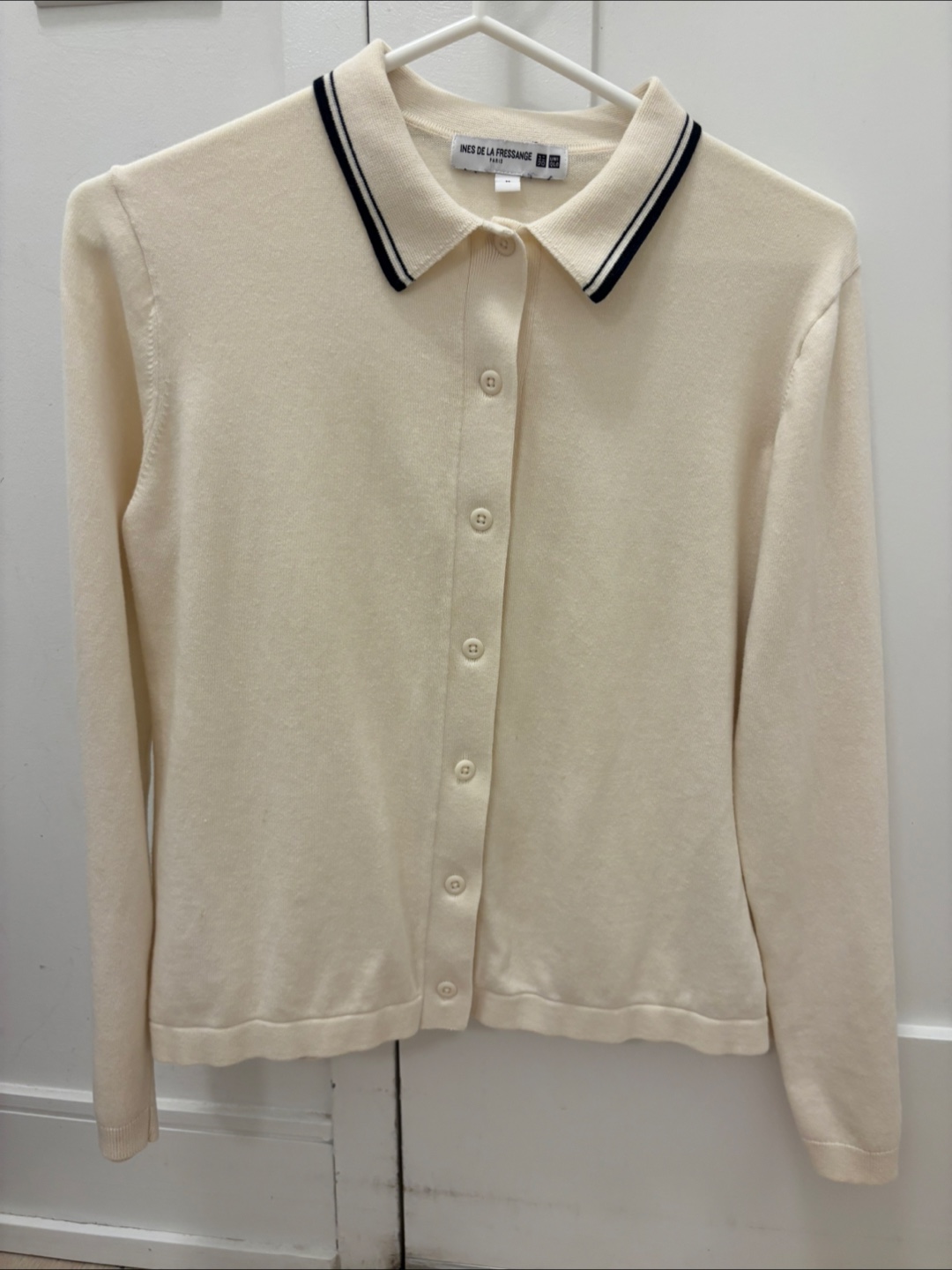 Uniqlo Ines de la Fressange Polo Cardigan - Size M