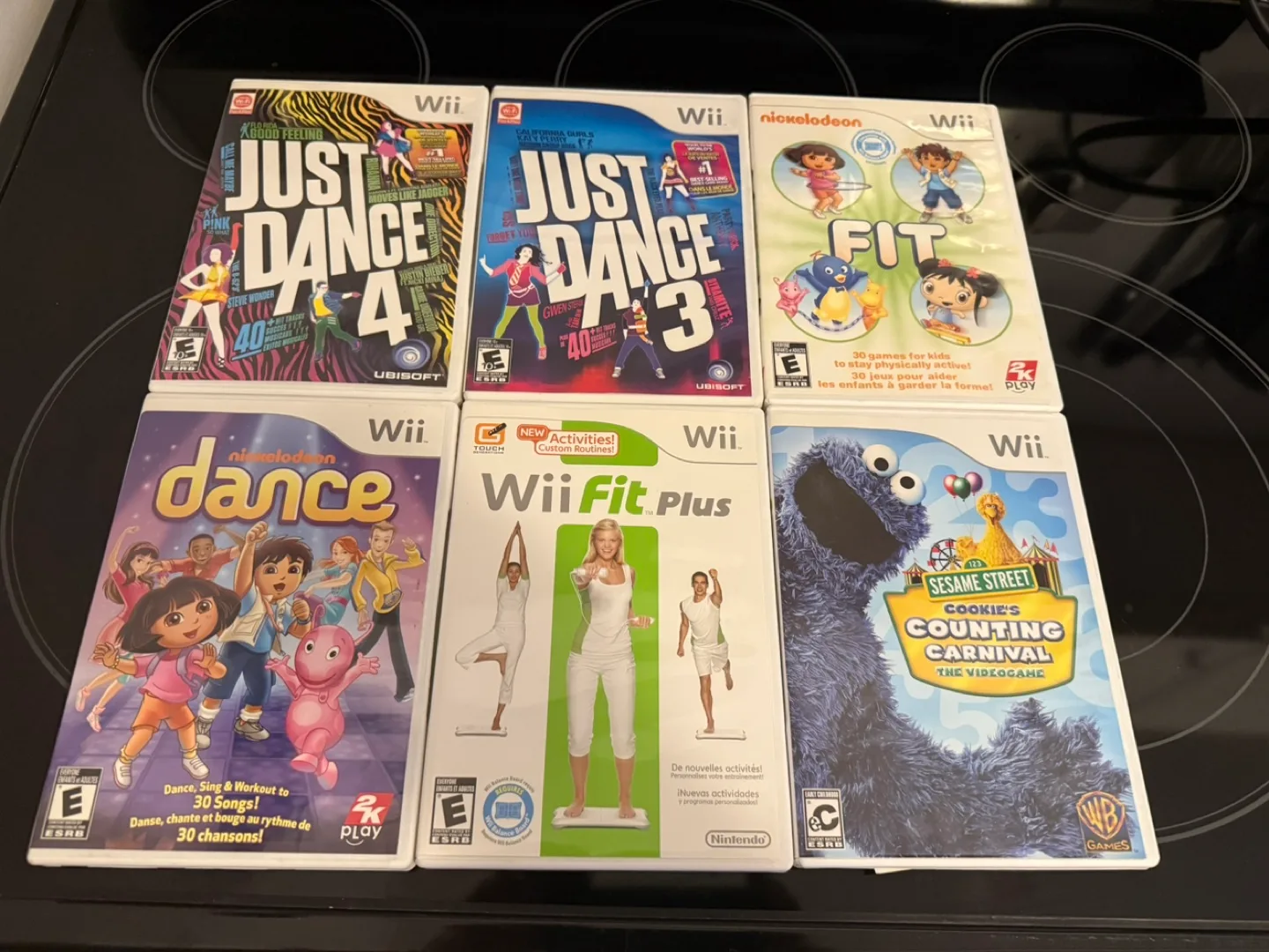 Wii Games: Just Dance, Dora, Sesame Street thumbnail