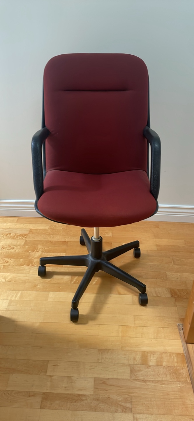 Burgundy Office Chair