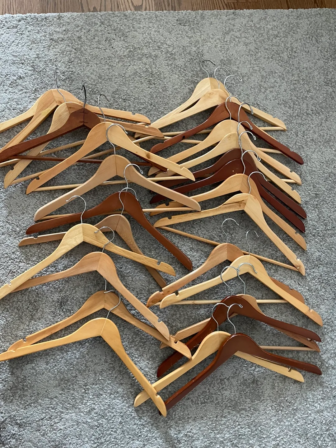 Wooden Clothes Hangers thumbnail