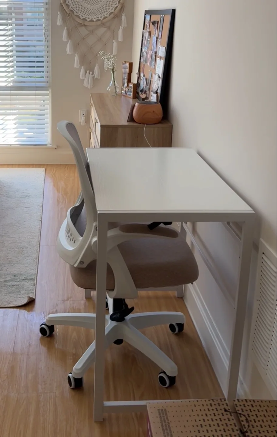 White Folding Desk - 31.5 inch thumbnail