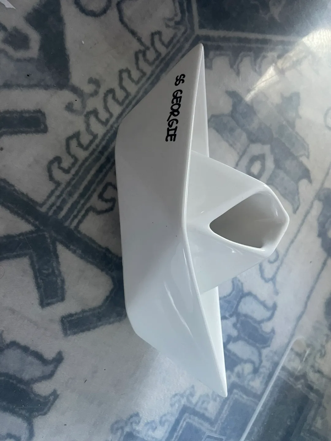 SS Georgie Paper Boat Ceramic Vase thumbnail