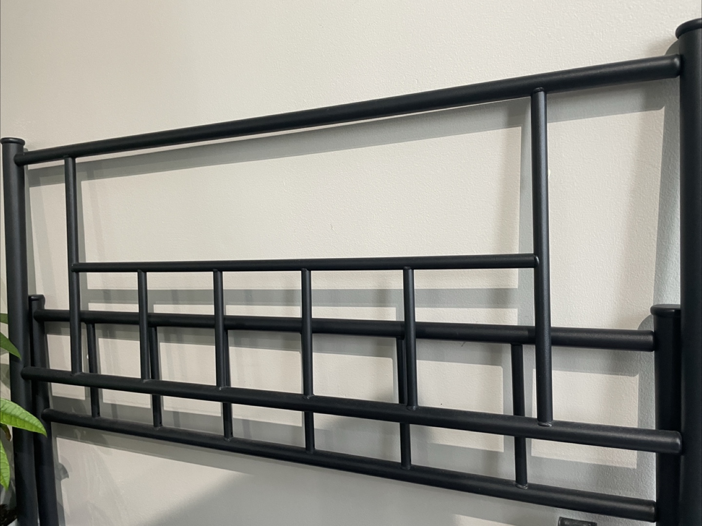 Twin Size Black Metal Bed Frame - photo 3