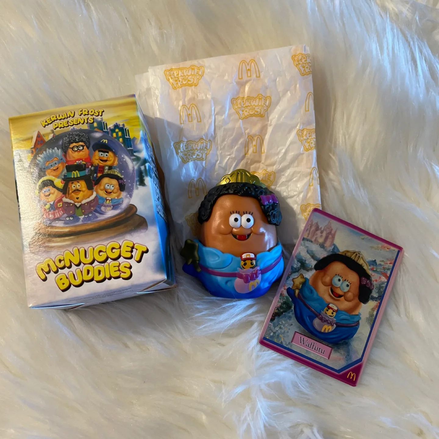 McDonald's Kerwin Frost McNugget Buddies Waffutu Figure thumbnail
