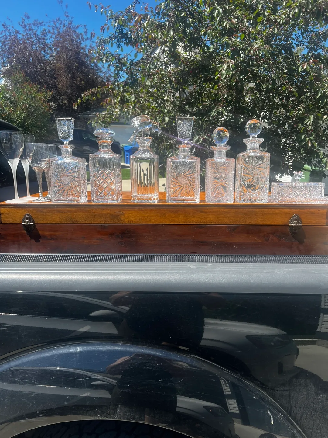 Crystal Decanter Set thumbnail
