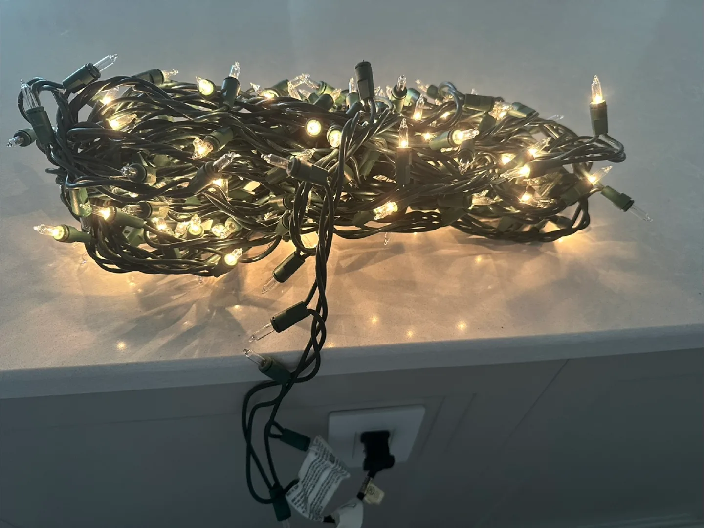 9 bundles of Christmas Lights - 50 feet per bundle thumbnail