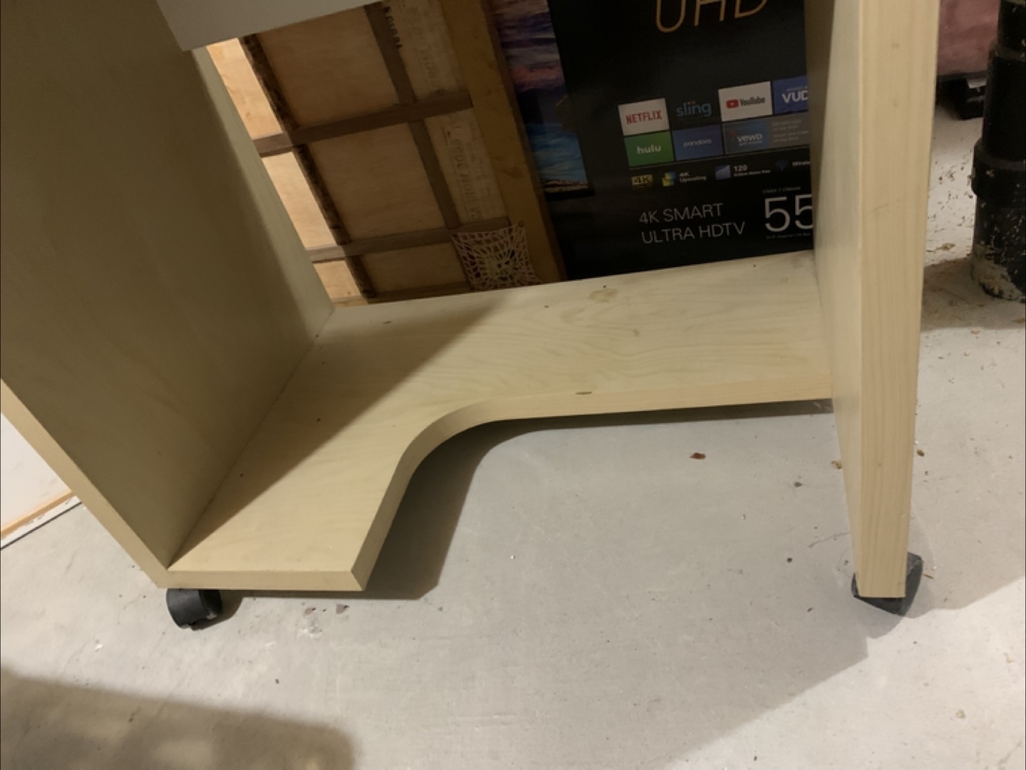 Small Wooden Cabinet with tray - photo 3