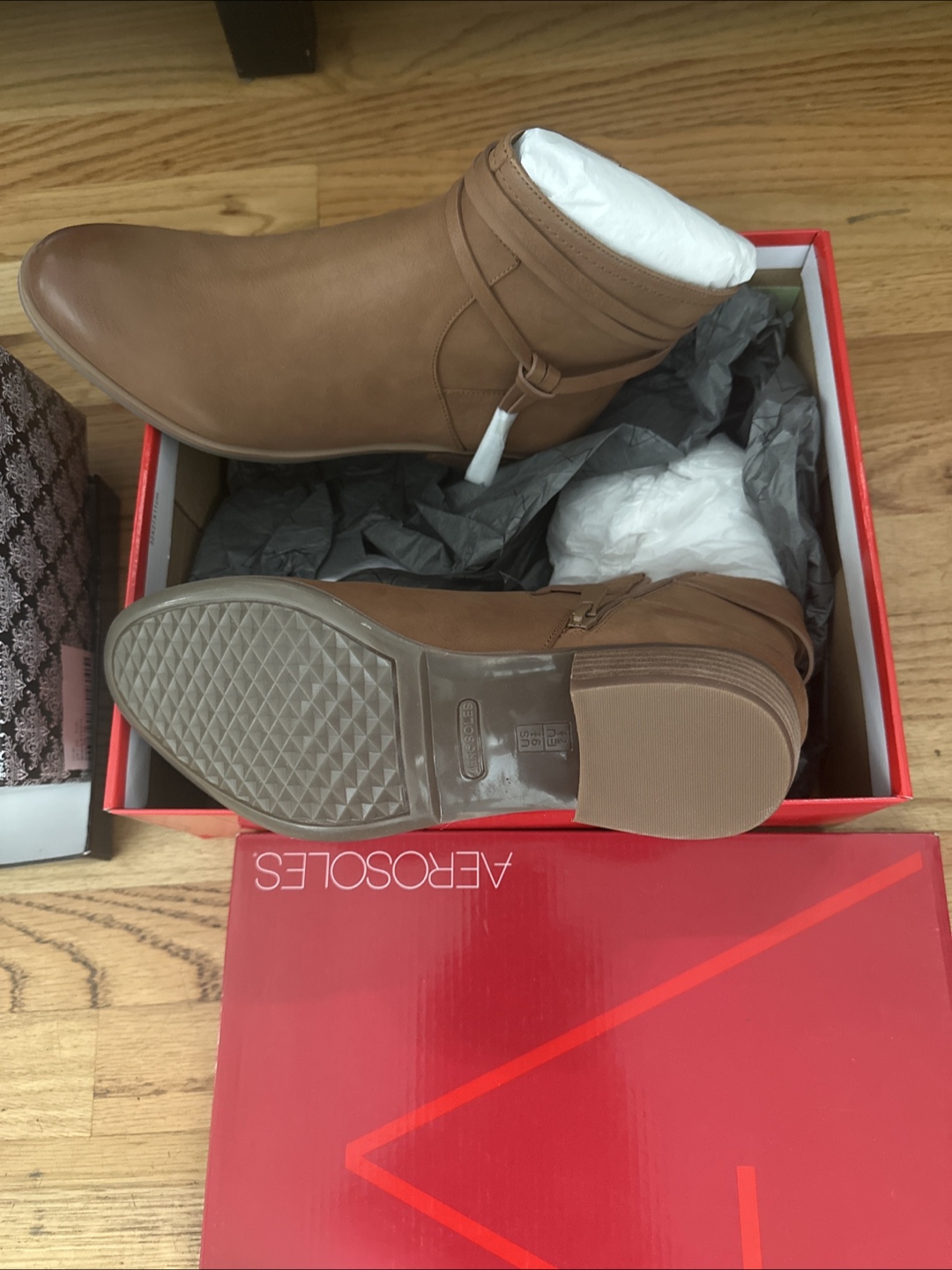 Brand new women’s black heels and brown boots. - photo 2