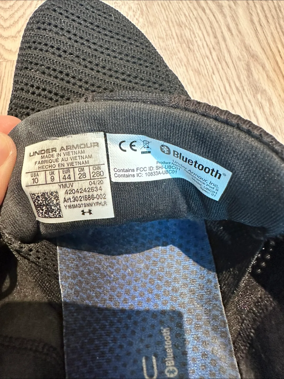 Under Armour HOVR Running Shoes - Black image indicator(9)