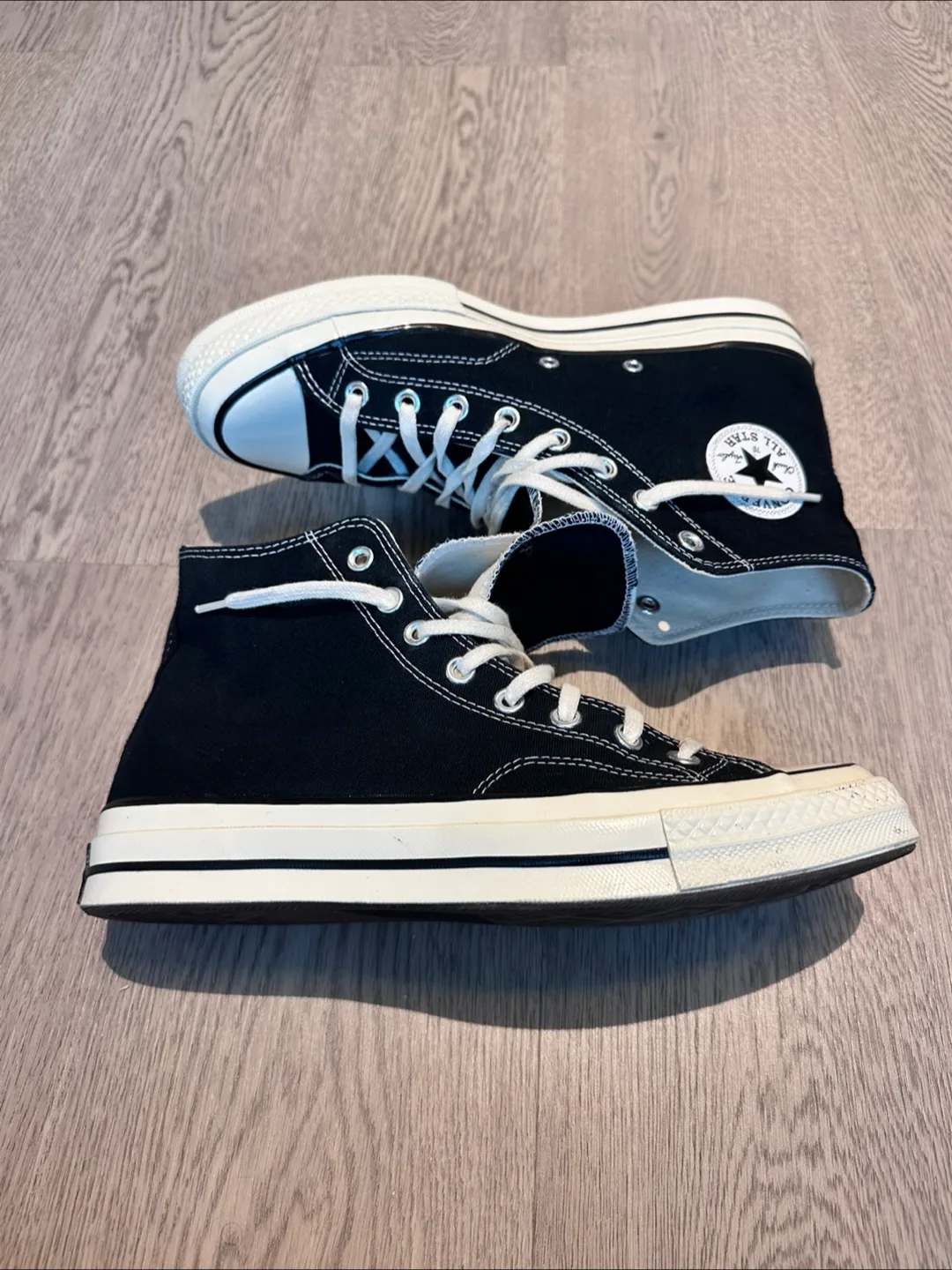 Converse Chuck Taylor All Star High Top - Black 9 US Men size image indicator(8)