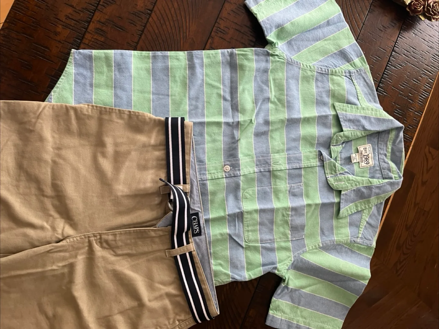Chaps Boys Size 12 Outfit thumbnail