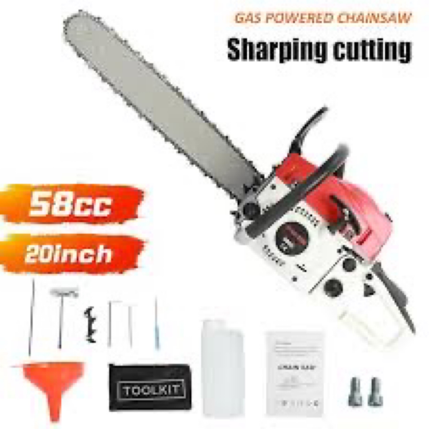 Gas Powered Chainsaw brand new in the box.