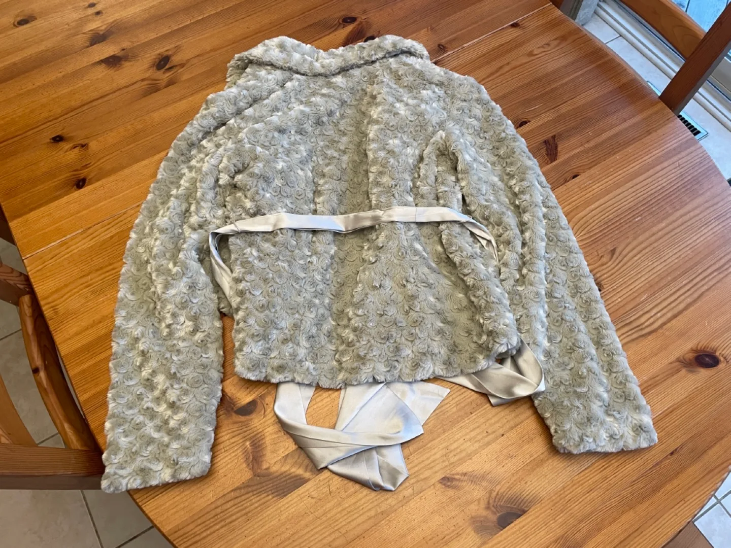 Mac & Jac Faux Fur Jacket - Size 6 image indicator(4)