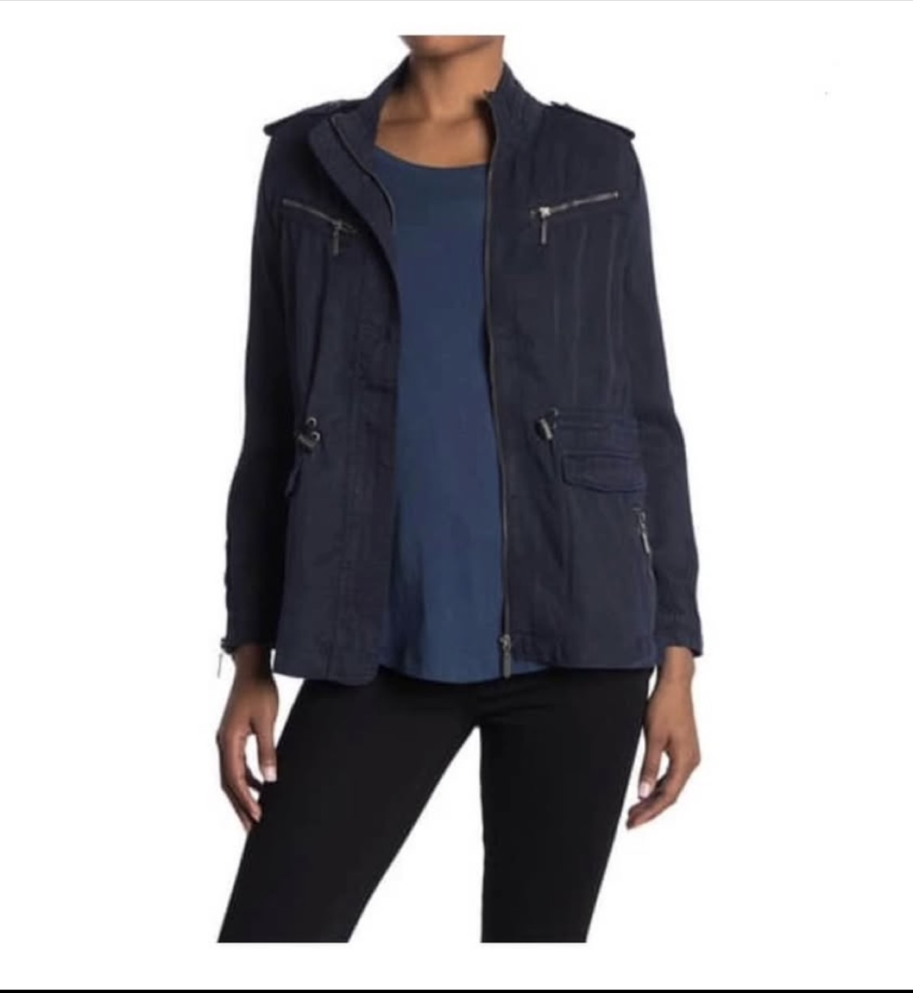 MAX Jeans Utility Jacket - Size Small - photo 2