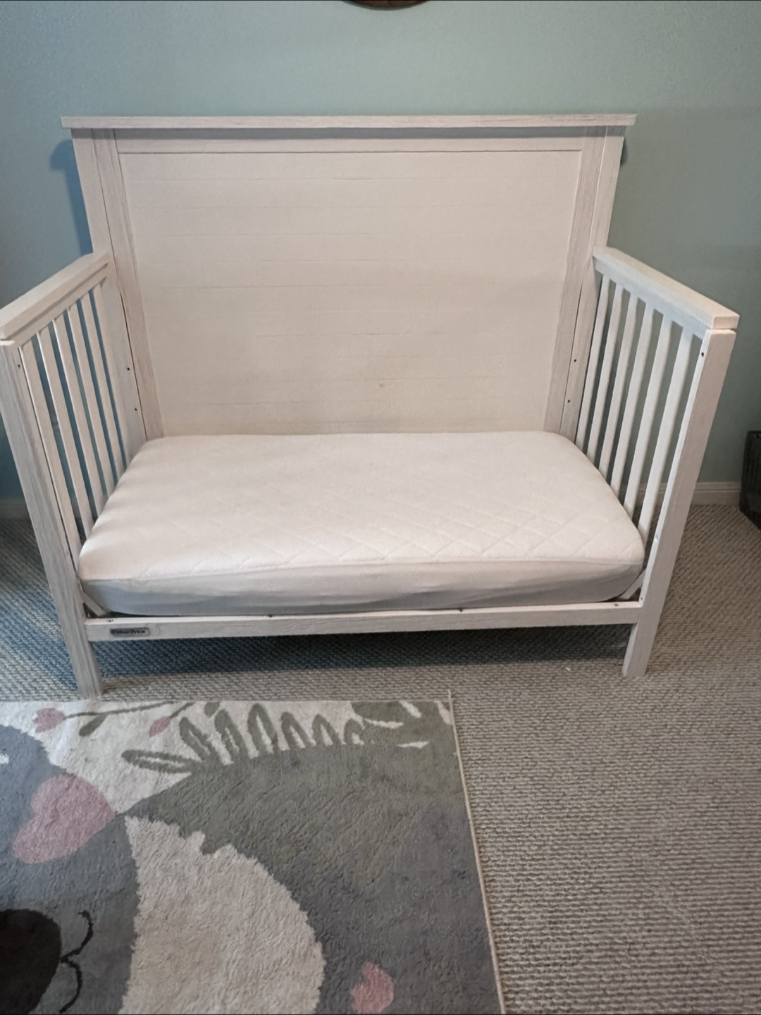 Convertible Crib - White