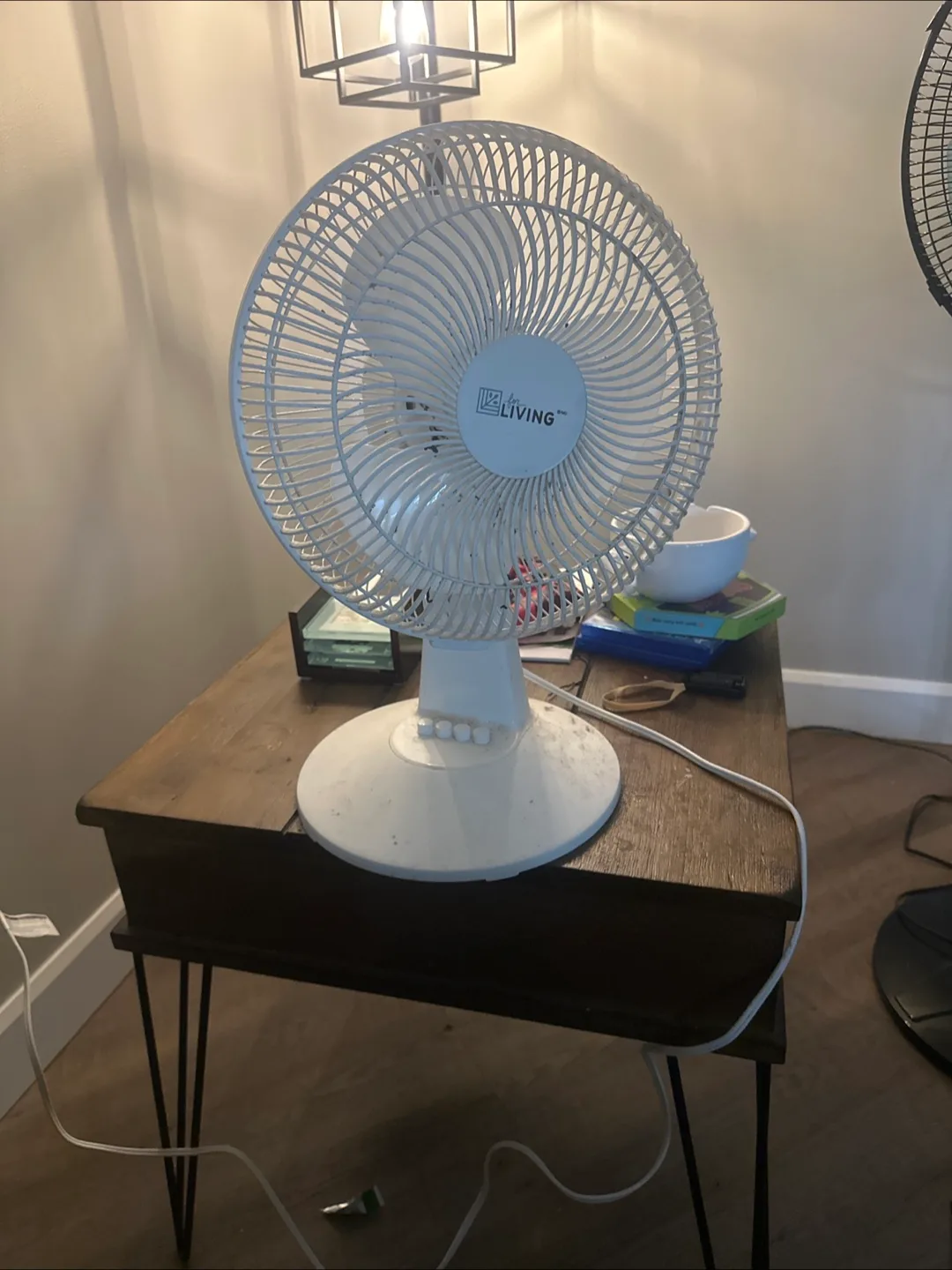LIVING Table Fan - White thumbnail