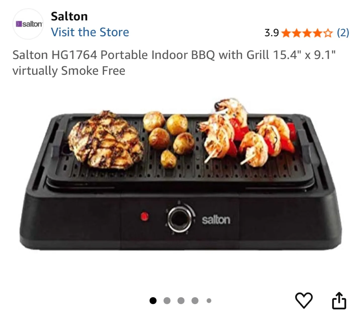 BBQ grill (New) - Smokless thumbnail