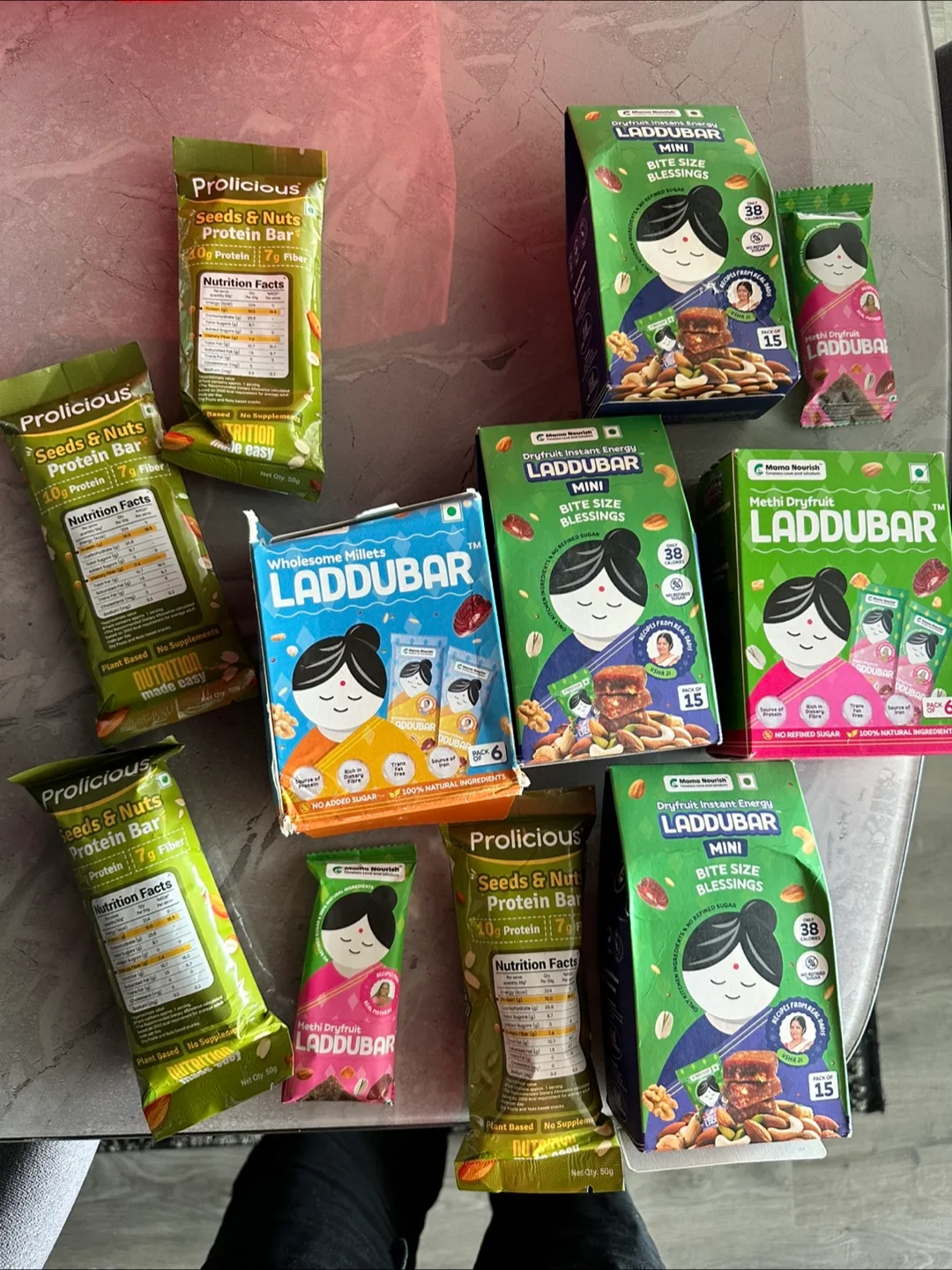 Variety of Protein & Energy Bars thumbnail