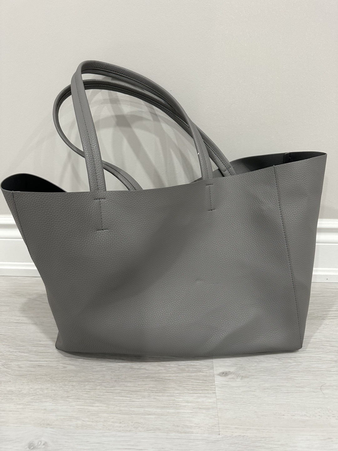 Love & Lore Grey Tote Bag