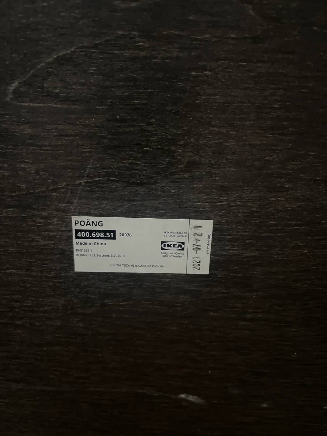 IKEA POÄNG Ottoman - Comfy Footrest image indicator(4)