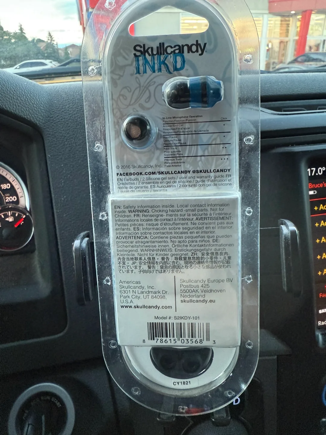 New Skullcandy INKD Microphone & Remote Earbuds image indicator(4)