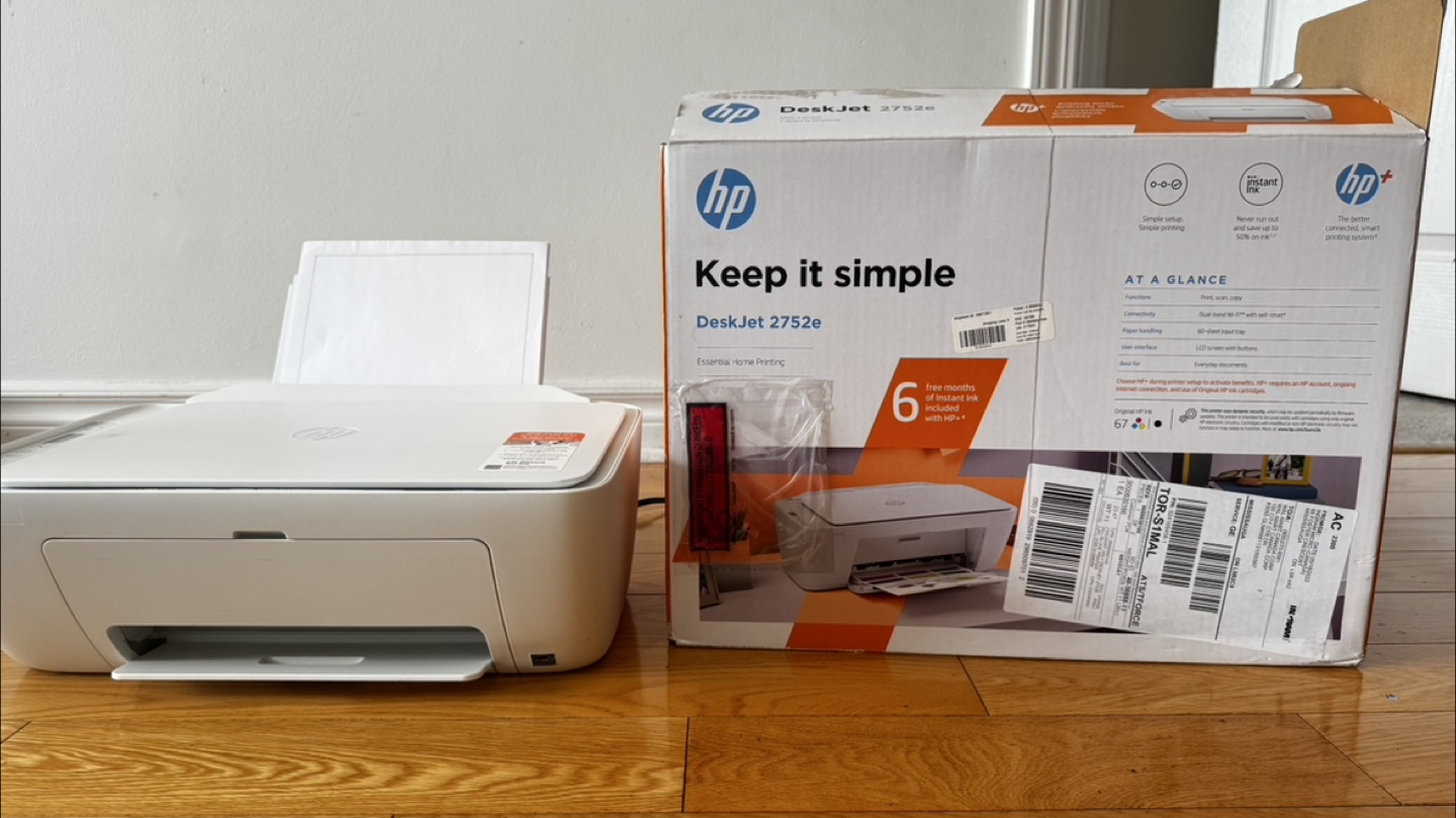 HP DeskJet 2752e All-in-One Printer